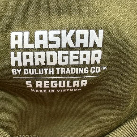 Alaskan Hardgear Duluth Trading Company army green olive joggers women's small - Picture 7 of 7